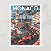 Beroemde reisplaats Monaco Briefkaart (Voorkant)