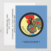 beroemde rooster van Barcelona Nr 06 Kaart (Voorkant / Achterkant)