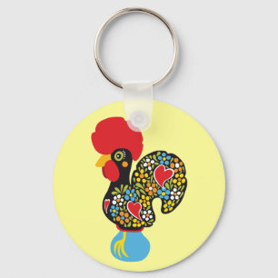 beroemde rooster van Barcelona Nr 06 Sleutelhanger