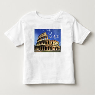 Beroemde ruïnes van het Colosseum Rome   Italië Kinder Shirts
