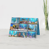 Beroemde zeemeermin kaart (Achterkant)