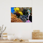 Beroemde zeemeermin poster (Keuken)