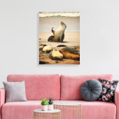 Beroemdheidsstatus - Geen foto's Canvas Afdruk (Insitu (Woonkamer))