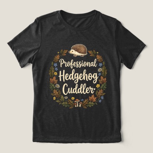 Beroeps Egelveerder Tri-Blend Shirt (Design voorkant)