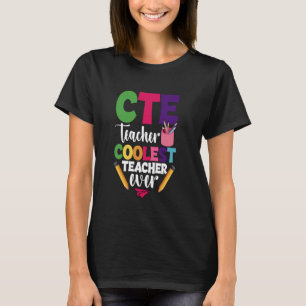 Beroeps- en technisch onderwijs squad coolste CTE T-shirt