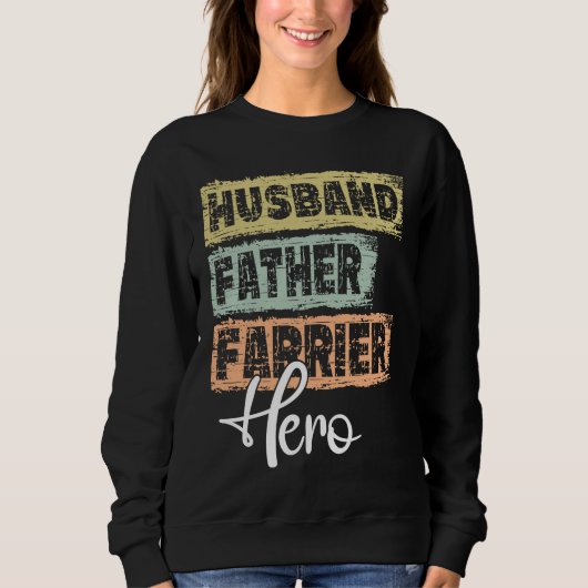 Beroeps vader held vader Hoefsmid Trui (Voorkant)