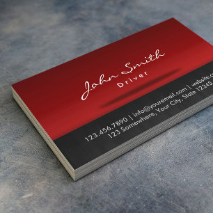 Beroeps van het Stadium van de bestuurder de Visitekaartje