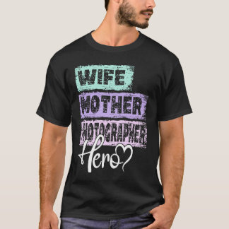 Beroepsmoeder held moeder Fotograaf 1 T-shirt