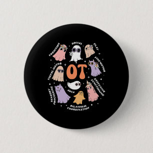 Beroepstherapeut Toepassingsgebied van Halloween R Ronde Button 5,7 Cm
