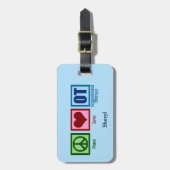 Beroepstherapie Bagagelabel (Voorkant verticaal)