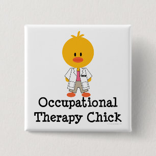 Beroepstherapie Chick Button