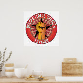 Beroepstherapie is energie poster (Keuken)