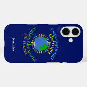 Beroepstherapie maakt de wereld draaiende Case-Mate iPhone case (Achterkant (horizontaal))