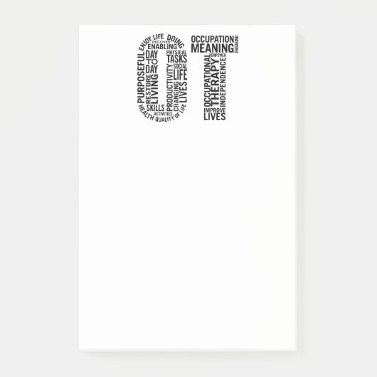 Beroepstherapie OT Post-it® Notes (Voorkant)