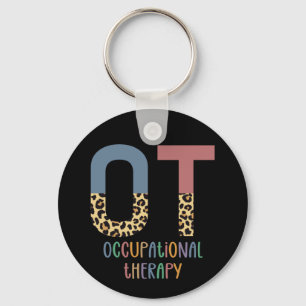 Beroepstherapie tegen Cheetah Future OT Gifts Sleutelhanger