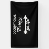 Beroepstherapie voor het leven spandoek (Verticaal)