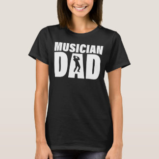 Beroepswerk voor mannelijke muzikanten t-shirt