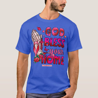 Beroerte Bewustzijn God zegene geloof hoop T-shirt