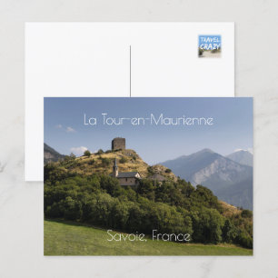 Berolds Tower, La Tour-en-Maurienne, Frankrijk Briefkaart