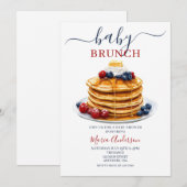 Berries Baby Brunch Baby shower Kaart (Voorkant / Achterkant)