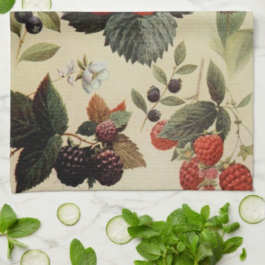 BERRIES BERRIES keukenhanddoek (Gevouwen)