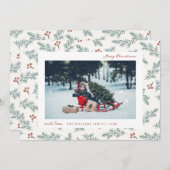 Berries Botanische Vakantie Kaart (Voorkant / Achterkant)