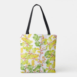 Berries d'automne sur un Sac fourre-tout à toute i