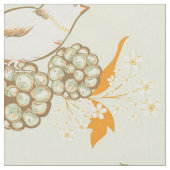 Berries d'oiseaux et papillons Tissu (Fermer)