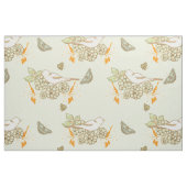Berries d'oiseaux et papillons Tissu (Fat Quarter)