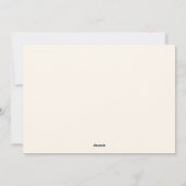 Berries et cloches Carte de Noël (Dos)