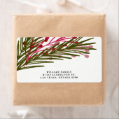 Berries et étiquette Feuille (En situation)