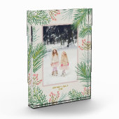 Berries Evergreens - Aangepast fotoblok voor kerst (Links)