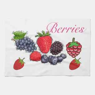 Berries Kitchen Towels Theedoek