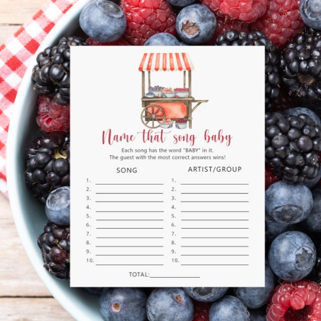 Berries on a cart - Name that Baby Song (Creator heeft geüpload)