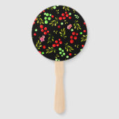 Berries Pattern Handwaaier (Achterkant)