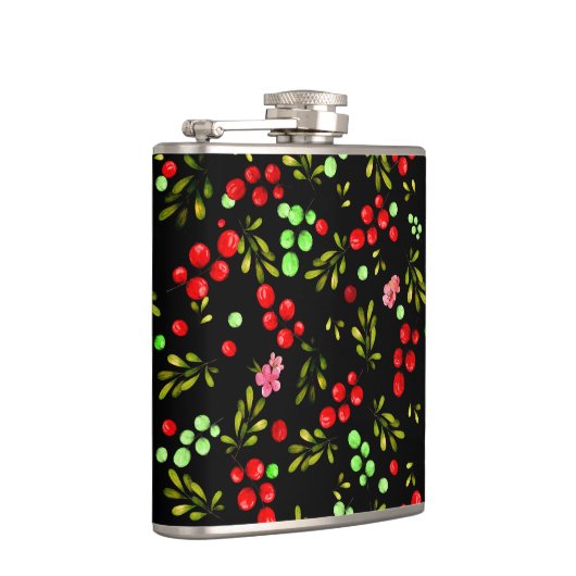 Berries Pattern Heupfles (Rechts)