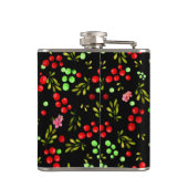 Berries Pattern Heupfles (Achterkant)