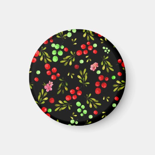 Berries Pattern Magneet (Voorkant)