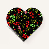 Berries Pattern Notitieboek (Voorkant)