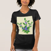 Berries Sur Un T-shirt Femme Plante (Devant)