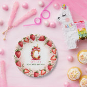 Berry 1e Verjaardag Bord Letter C Cake Design (Feest)