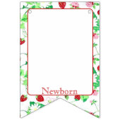 Berry 1er anniversaire Bannière photo mensuelle (Deuxième drapeau)