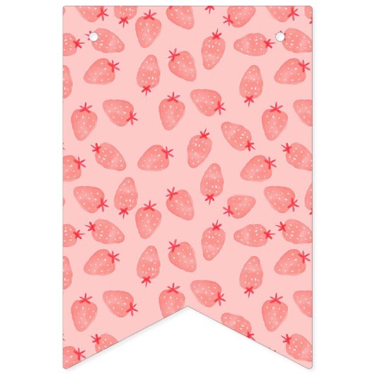 Berry 1er Anniversaire Drapeaux de Bunting (Premier drapeau)