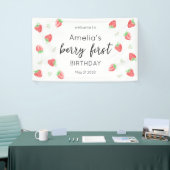 Berry 1er anniversaire | Première bannière fraise (Salon professionnel)