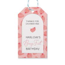 Berry 1st Verjaardag dank u label