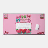 Berry and Bow Sweet Kindergarten Chic Bureaumat (Keyboard & Muis)