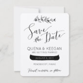 Berry and Canoe Save the Date (Devant)