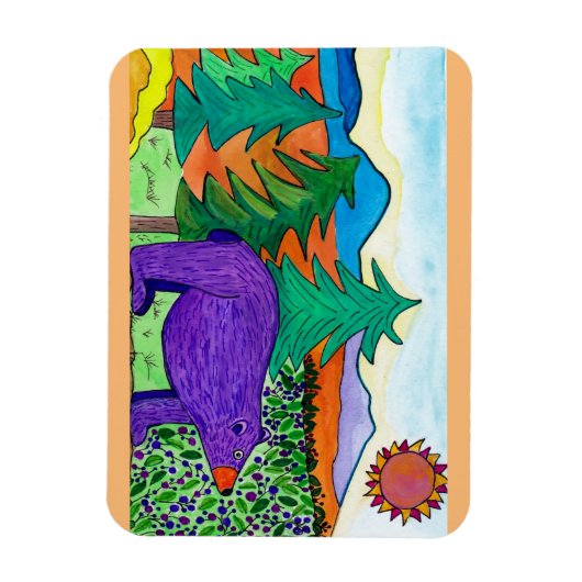 Berry Bear Magneet (Verticaal)