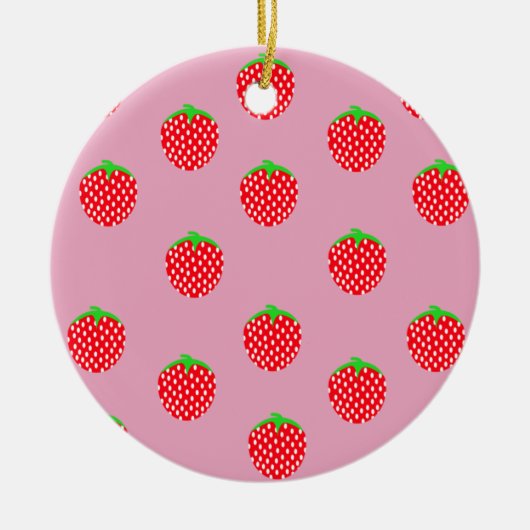 Berry Beauful Summer Keramisch Ornament (Voorkant)
