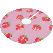 Berry Beauful Summer Kerstboom Rok (Gekanteld)